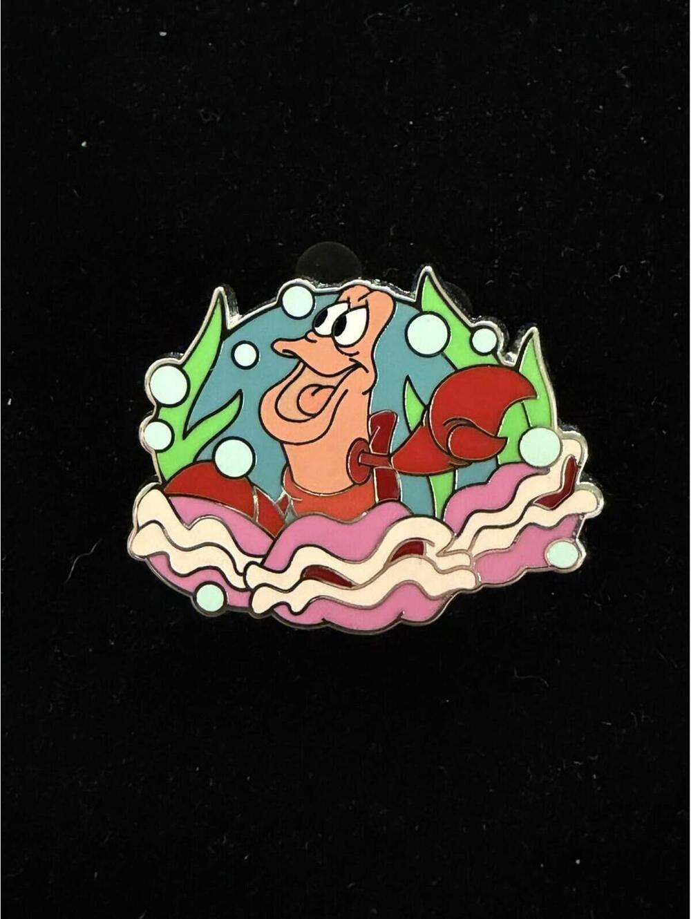 2025 - Sebastian Playing the Clams - The Little Mermaid - Disney Pin